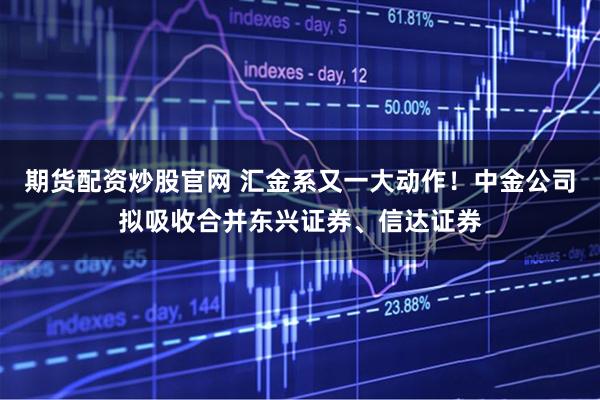 期货配资炒股官网 汇金系又一大动作!中金公司拟吸收合并东兴证券、信达证券